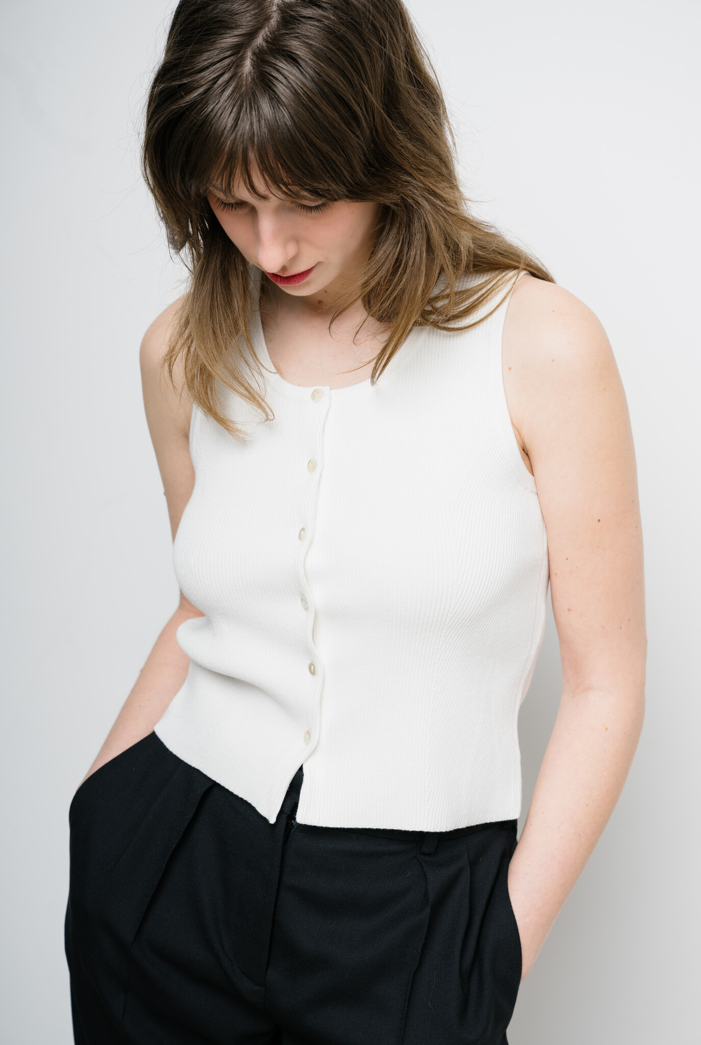Tank Top Ambre White
