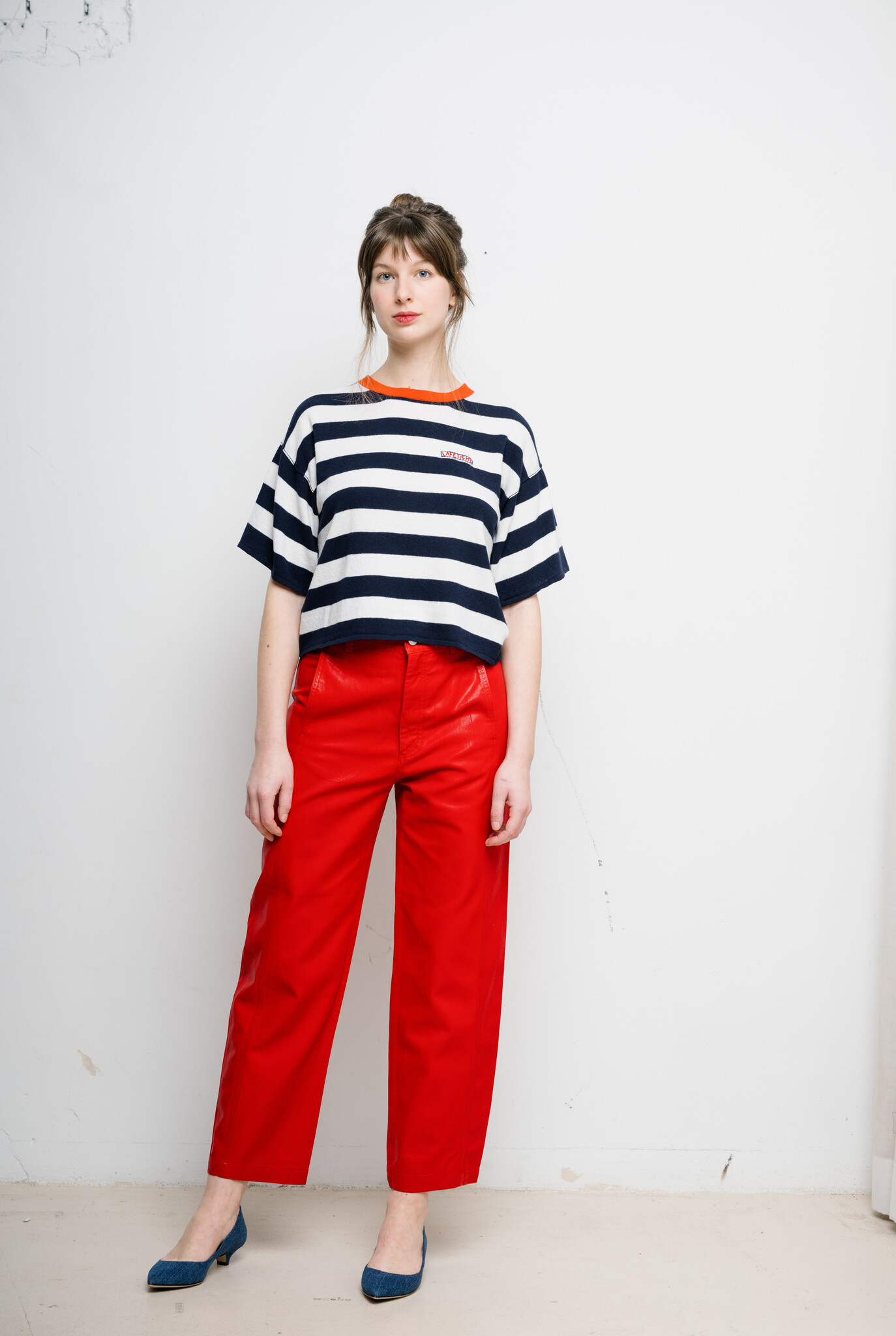 Tamar Pant Coated Red