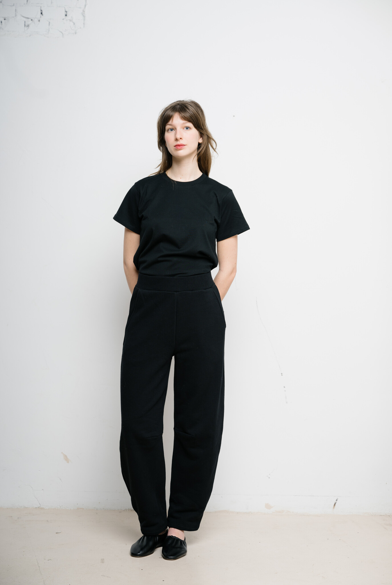 The Arc Lounge Pant Black