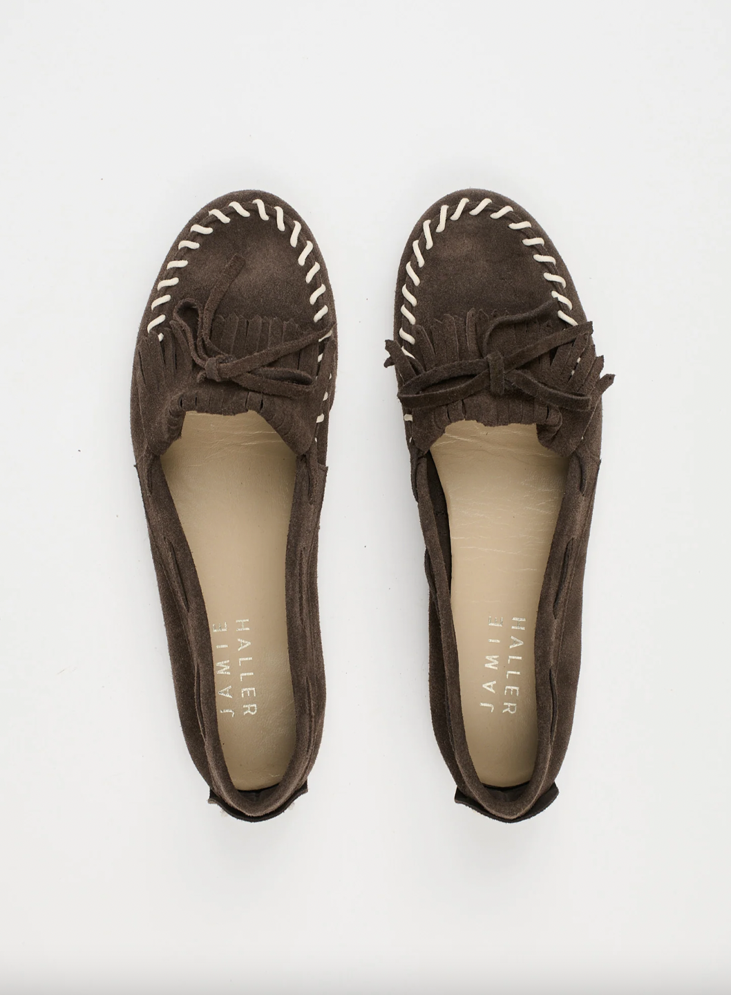Camp loafer brown suede