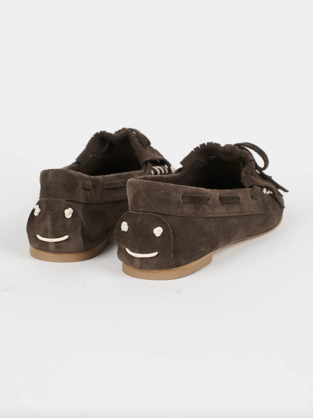 Camp loafer brown suede