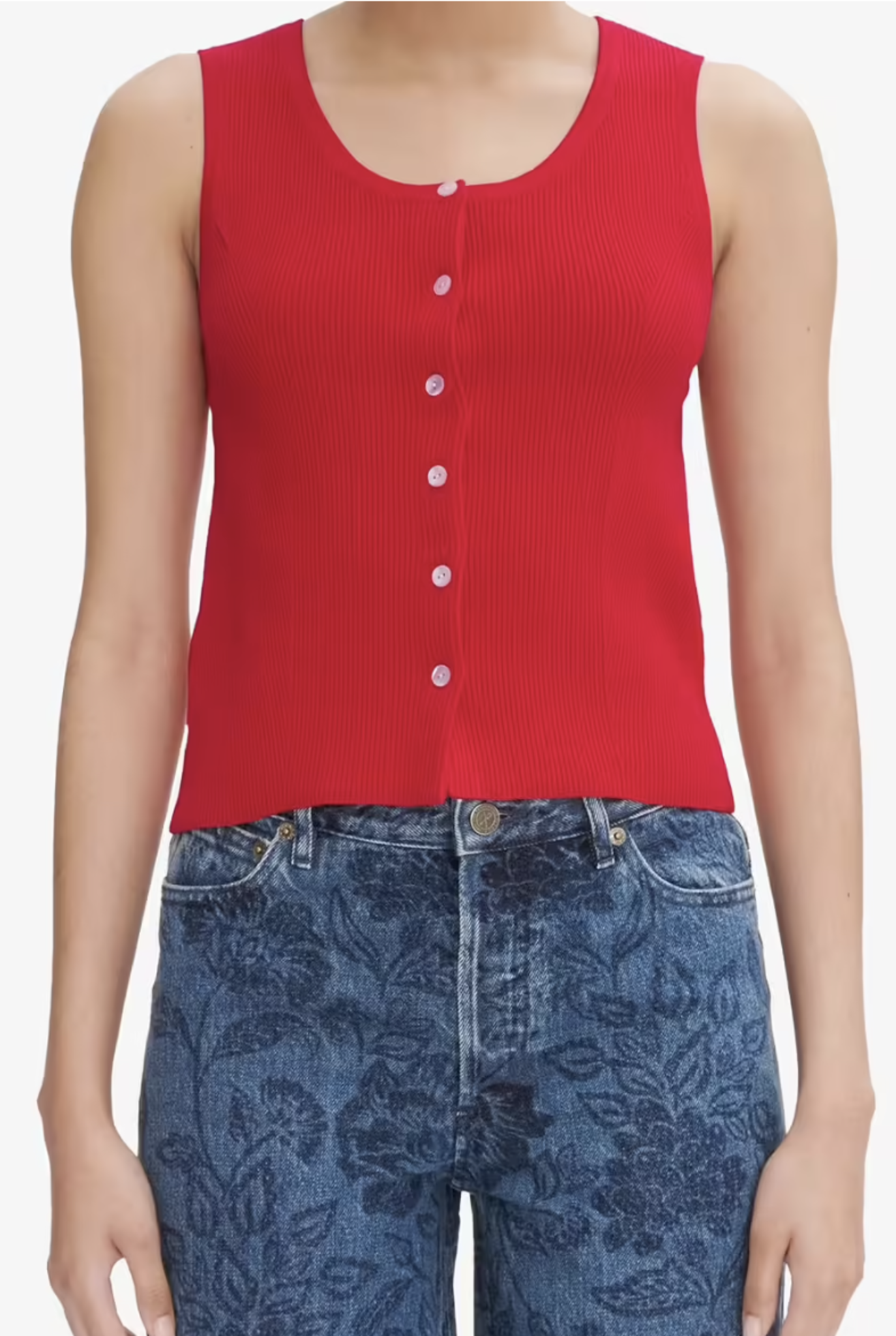 Tank Top Ambre Red
