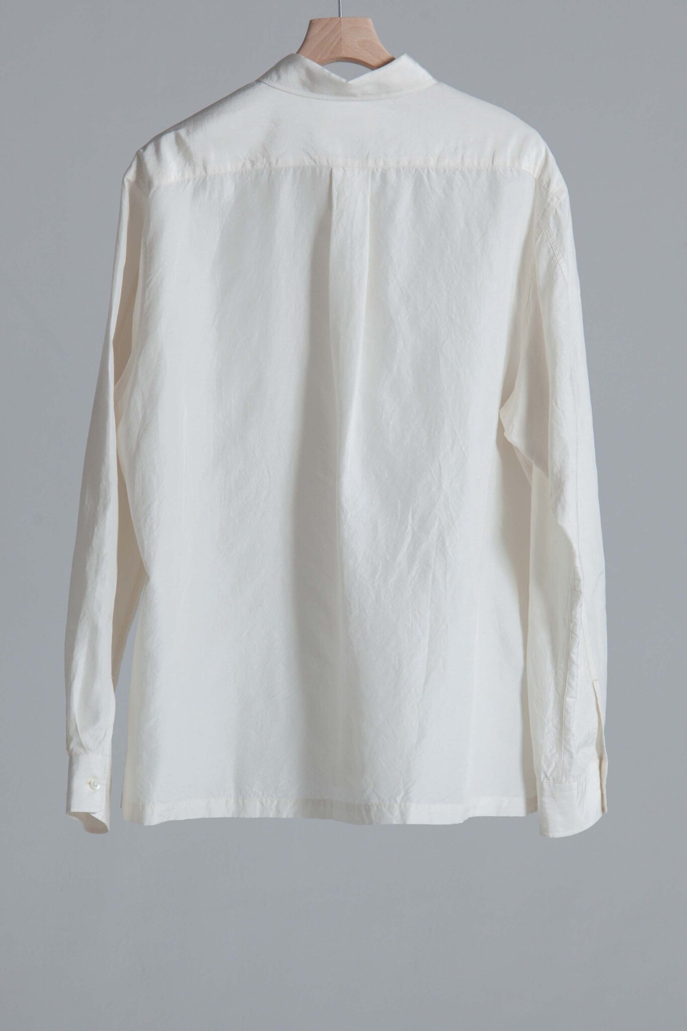 Silk Linen Shirt Ivory