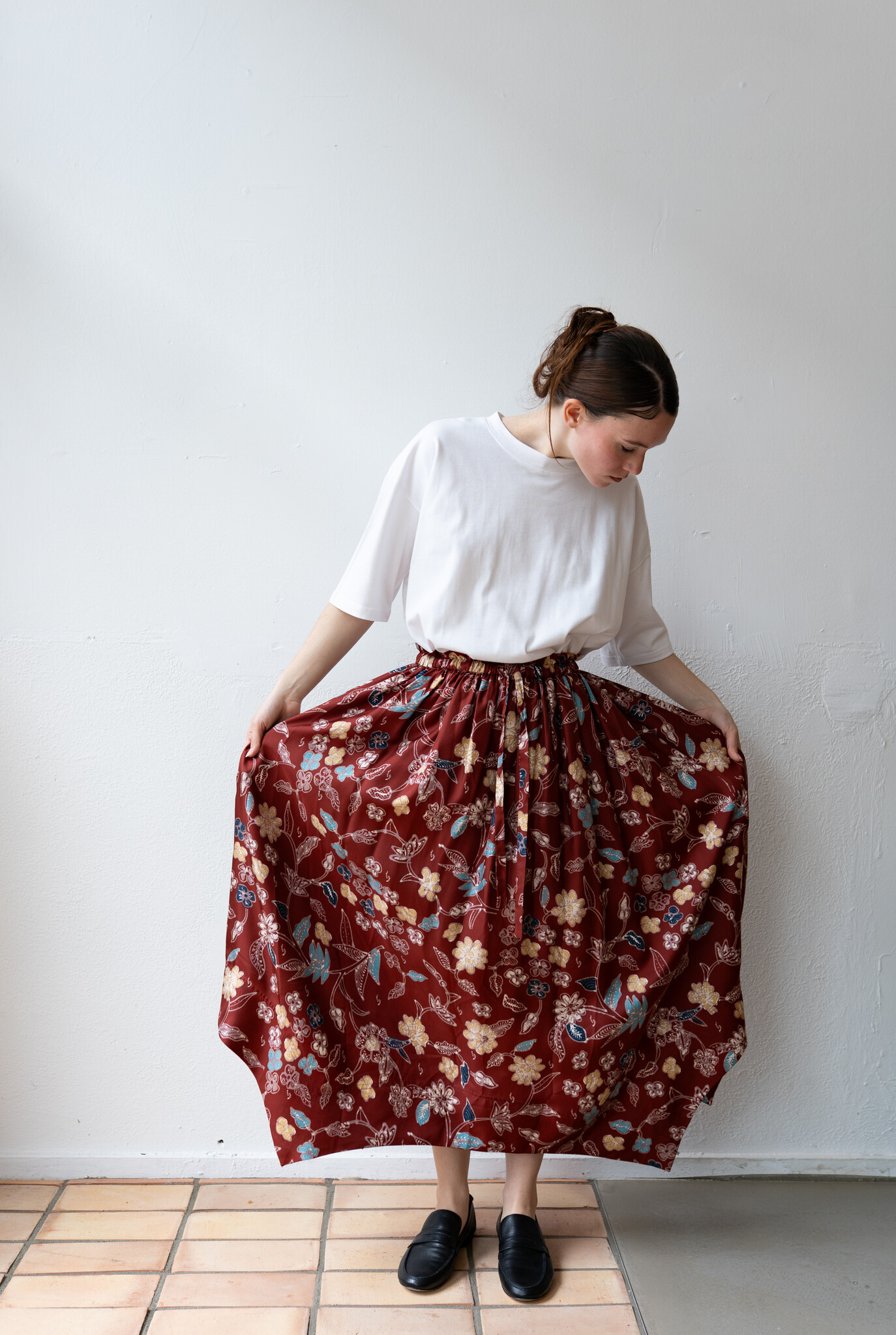Carine skirt Anemone