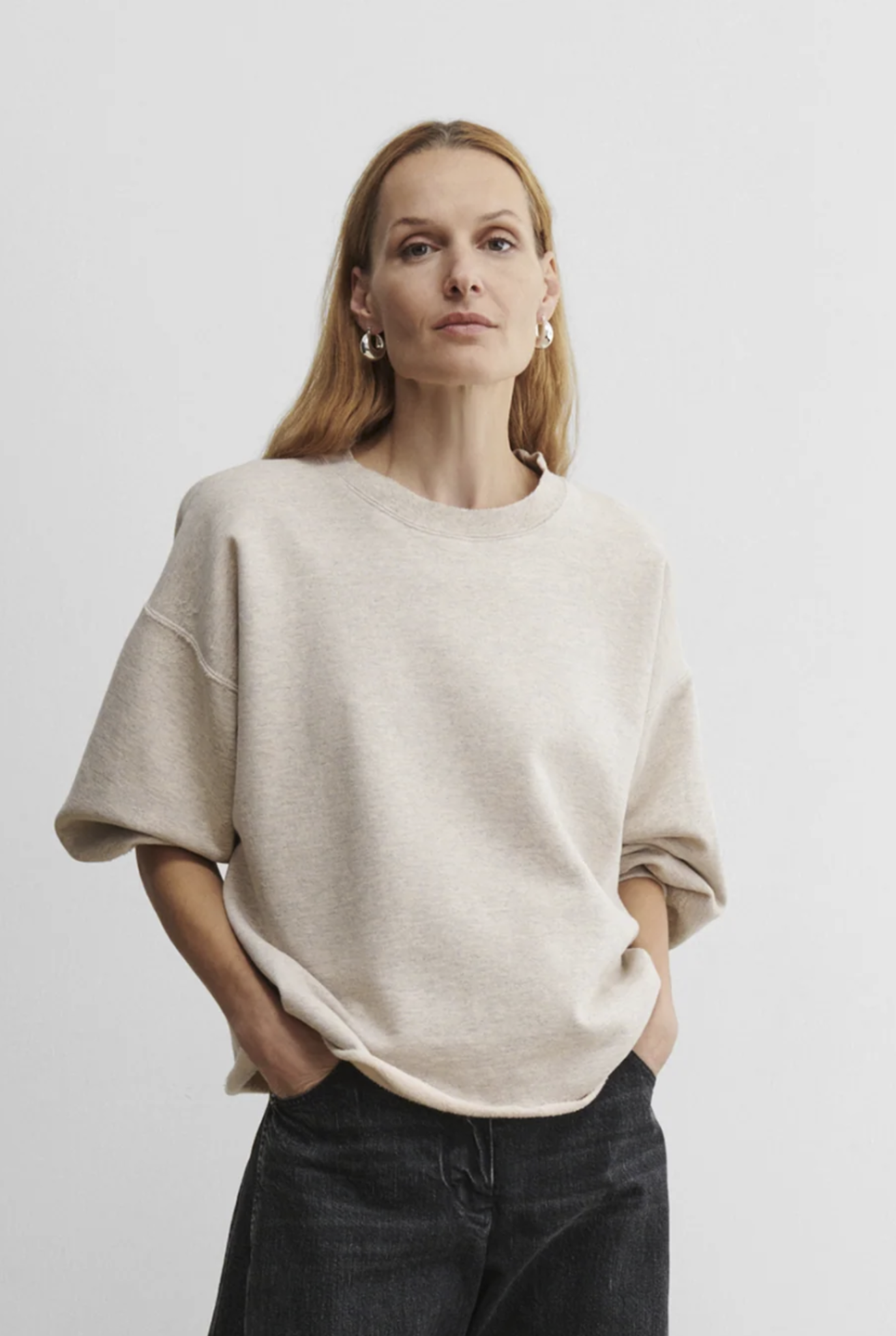 Stanza sweatshirt buff melange