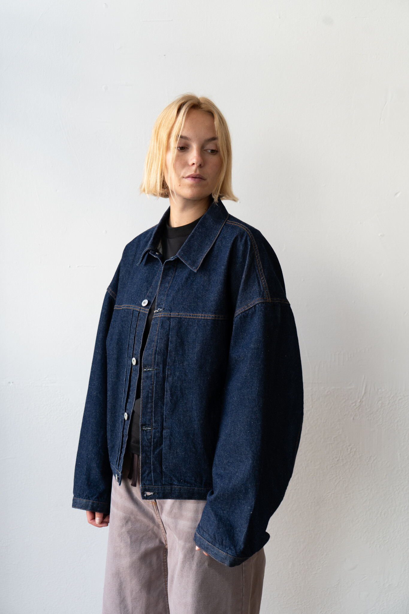 【KURO / クロ】DENSE DENIM JACKET VW003 KURO / クロ】DENSE DENIM JACKET VW003