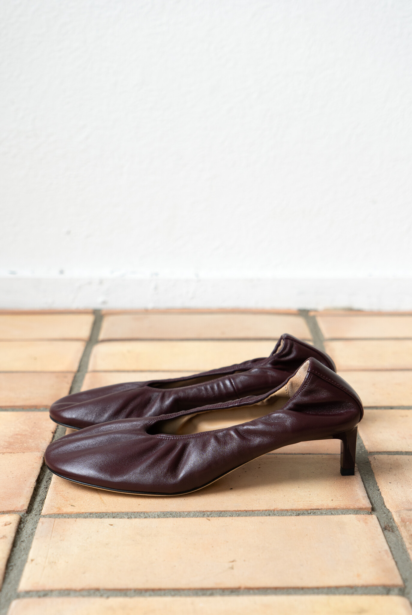 Glove Pump Bordeaux Leather