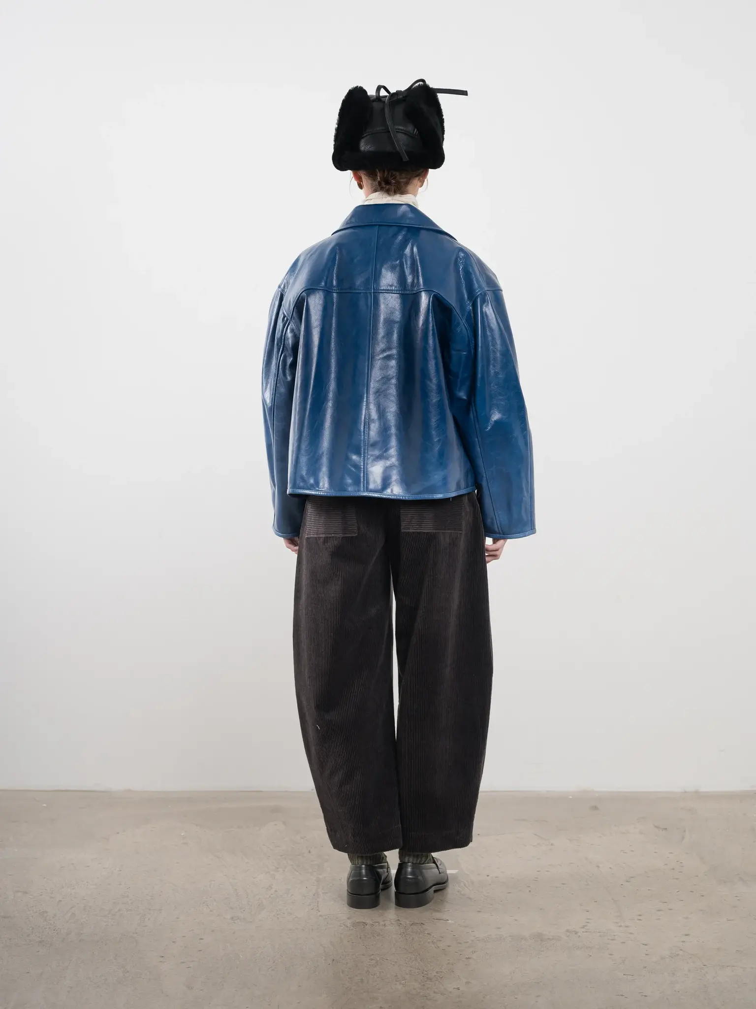 Leather Flying Jacket Canada Blue