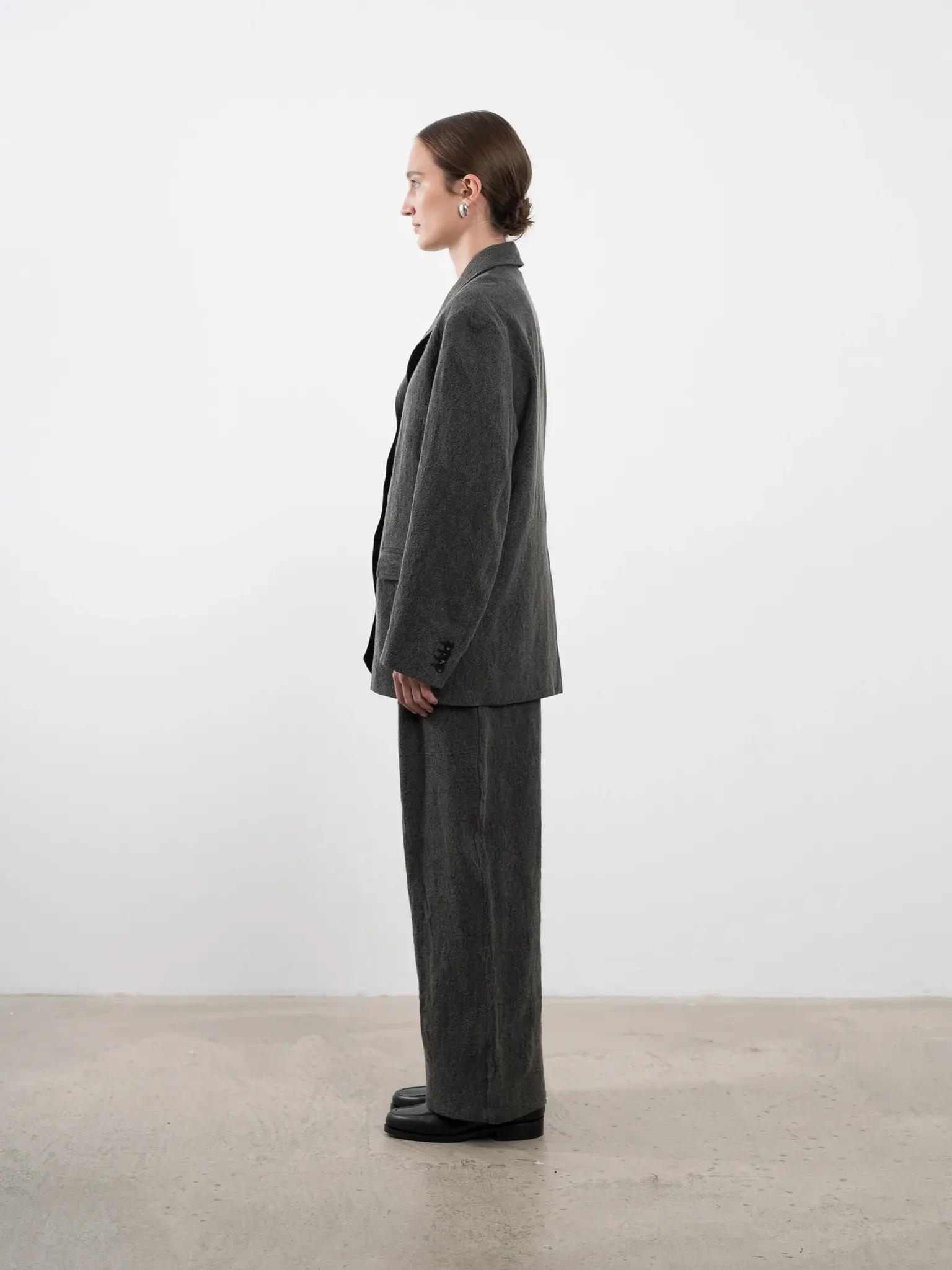 Japanese Textured Linen Andie Blazer