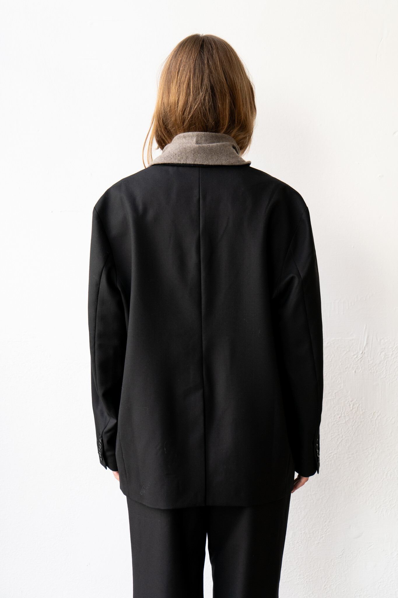 British Wool Sid Blazer Black