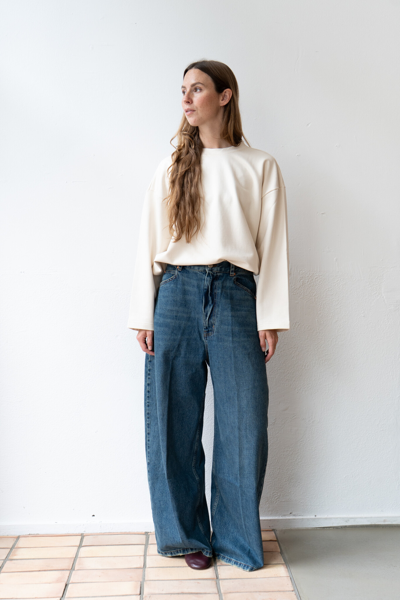 Mae Pant Aged Indigo