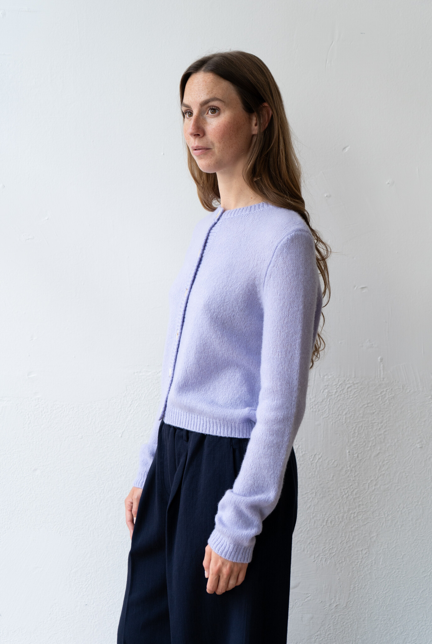 Felicia Cardigan Soft Lavender