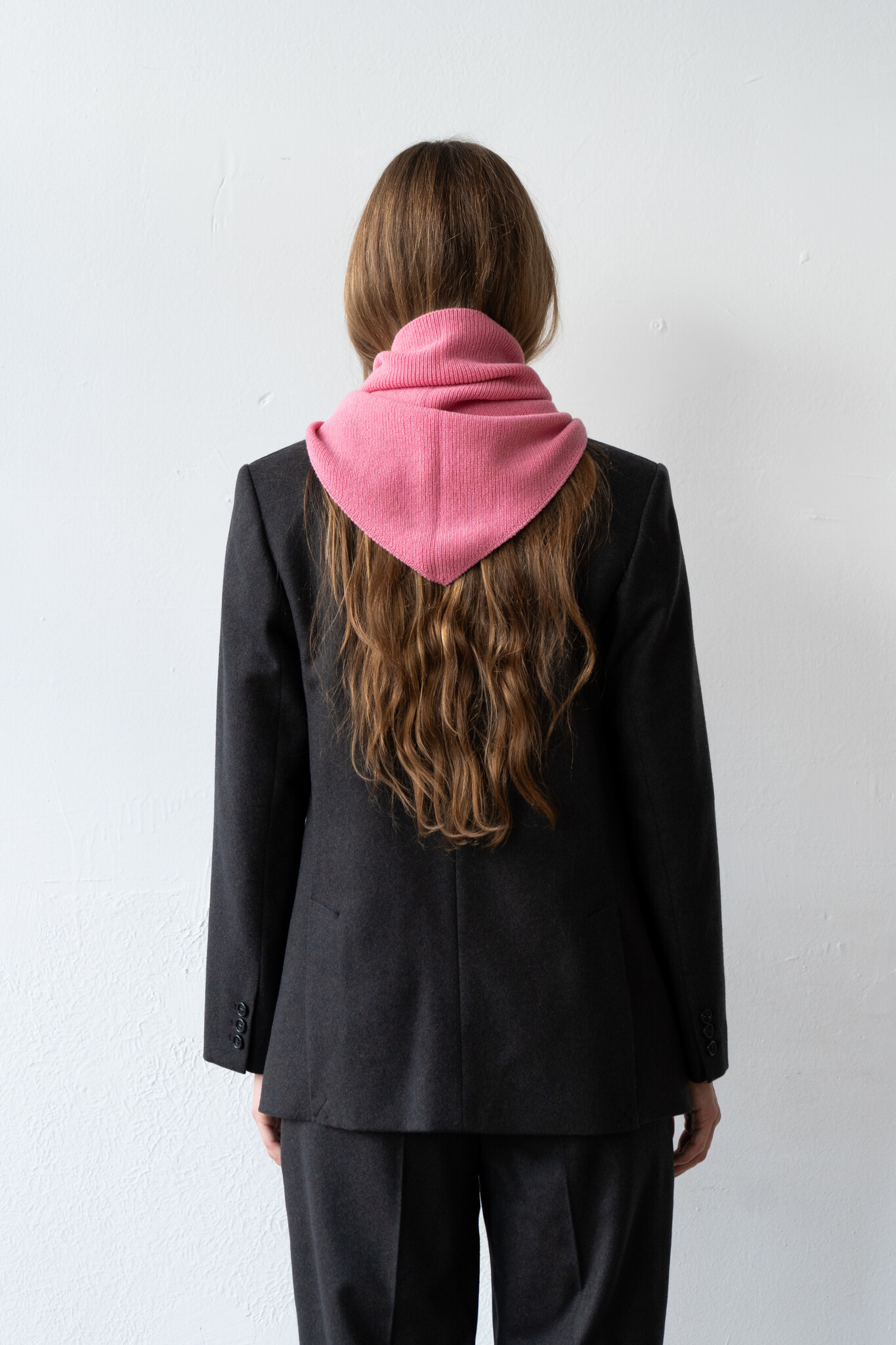 Lucy jacket brown melee wool