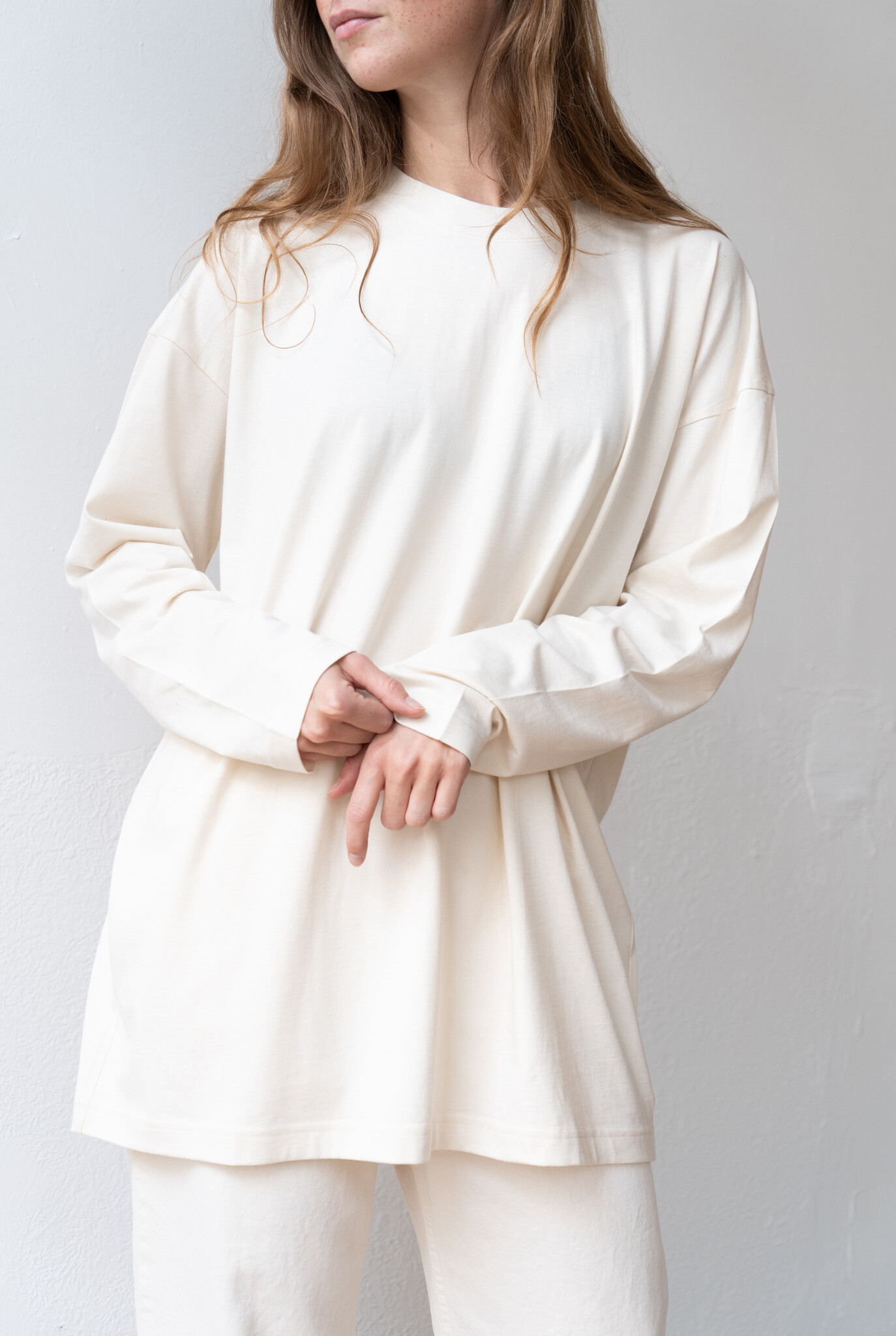 Boy XL Longsleeve Cream Jersey