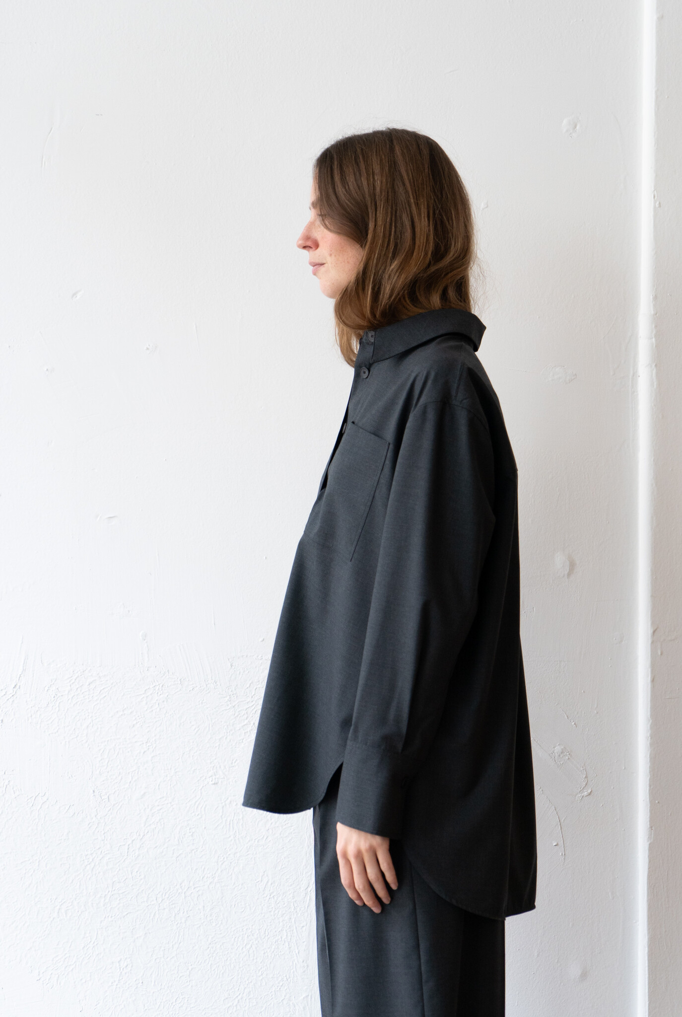 Herold Blouse Light Tailoring Smoke