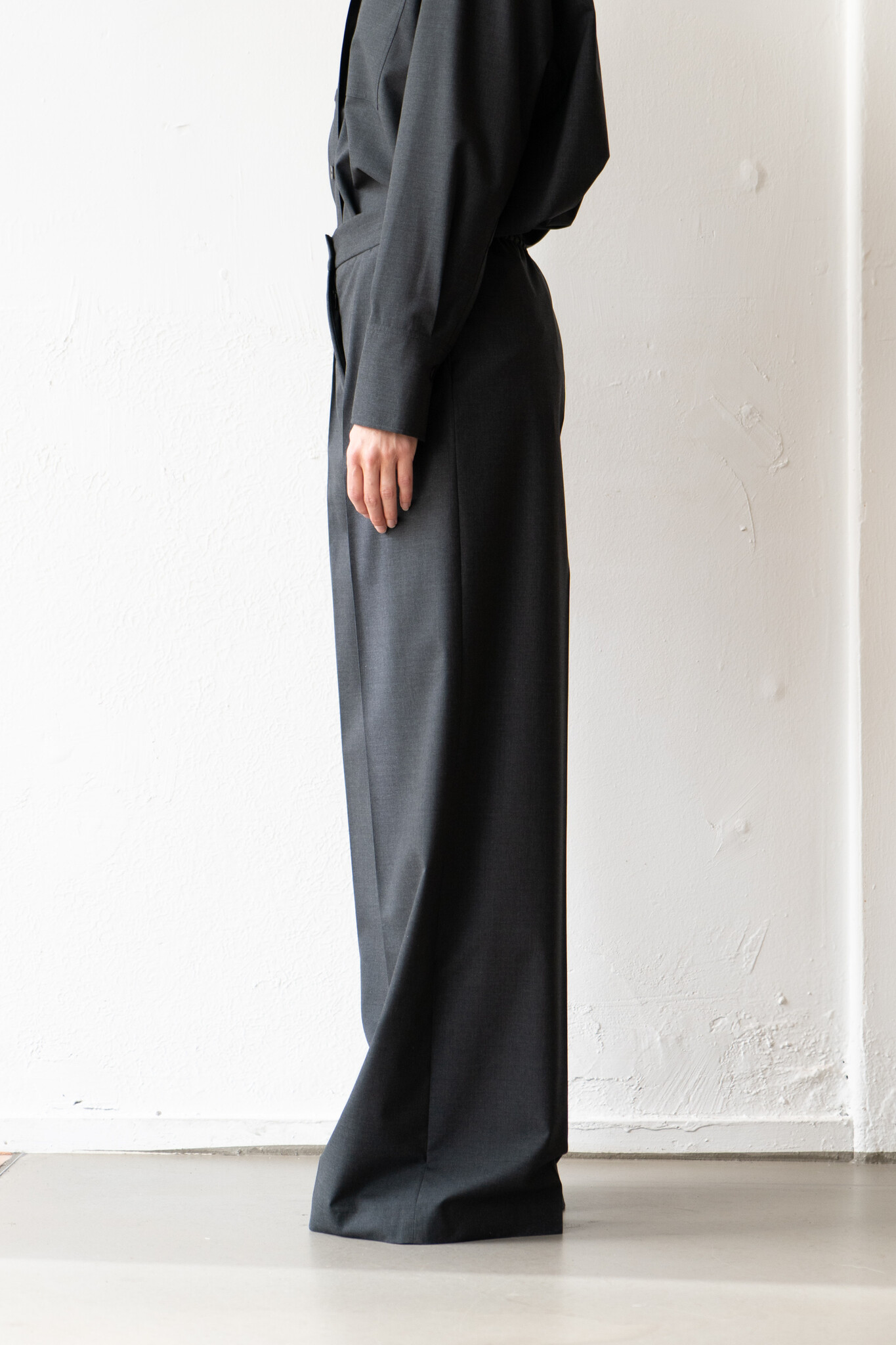 Alanel Pant Light Tailoring Smoke