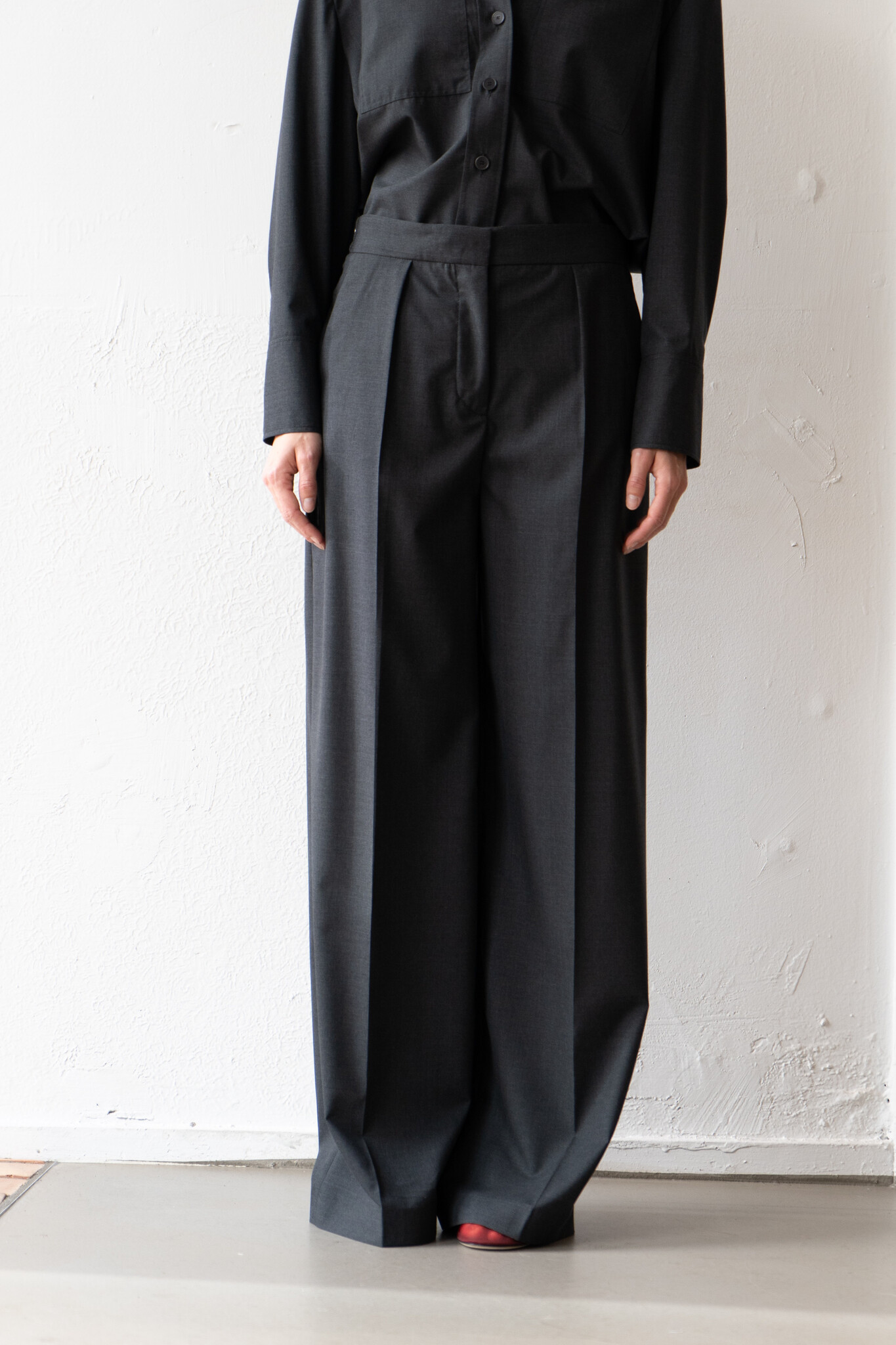 Alanel Pant Light Tailoring Smoke