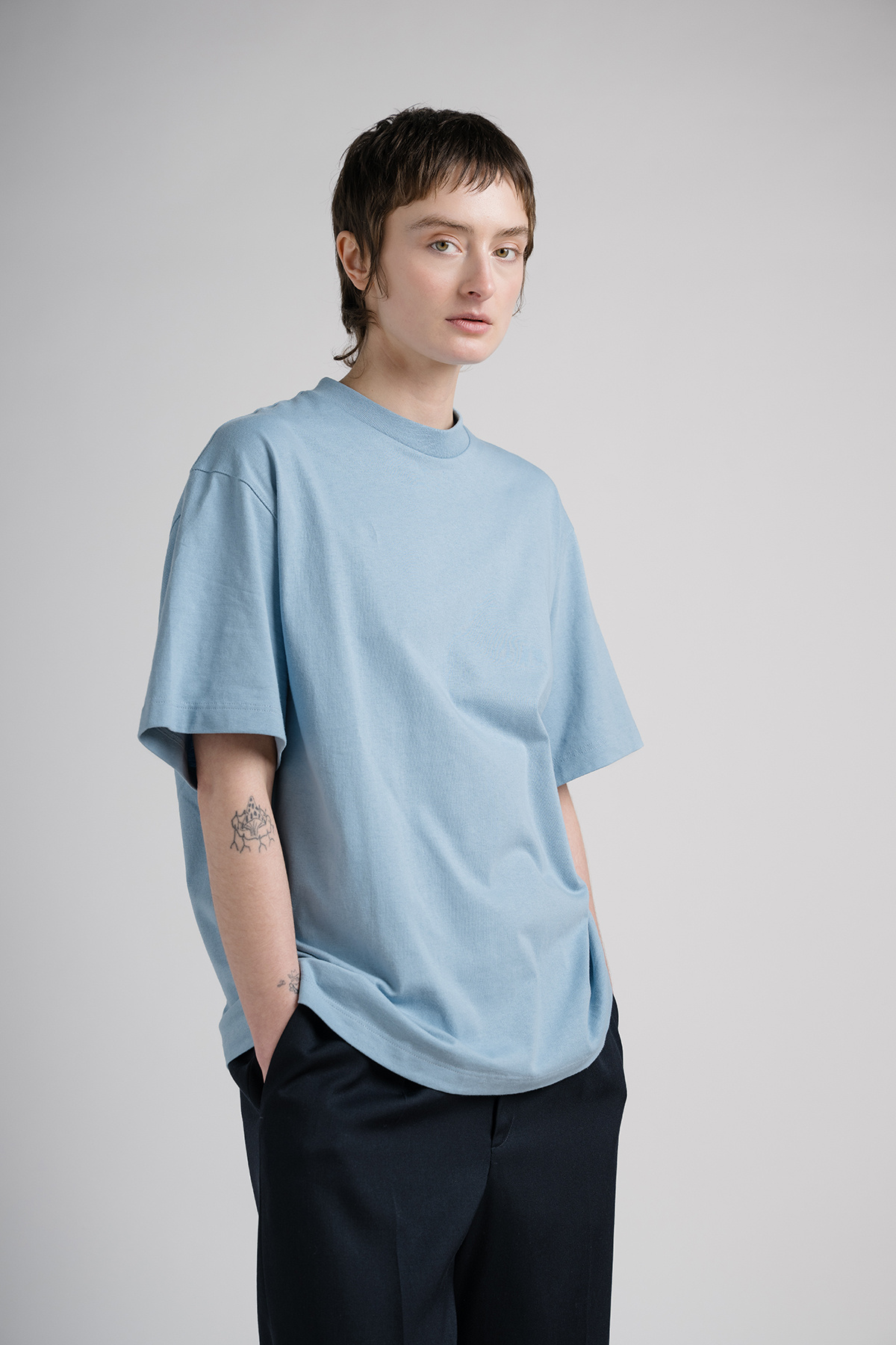 Yuji T-shirt S/S Sax