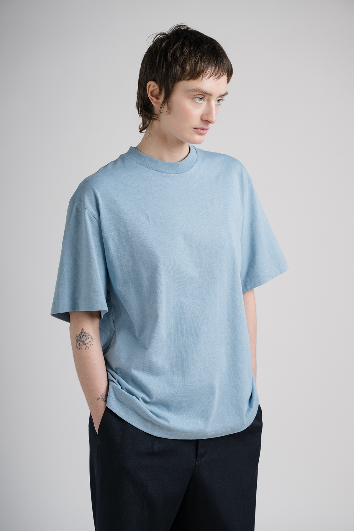 Yuji T-shirt S/S Sax