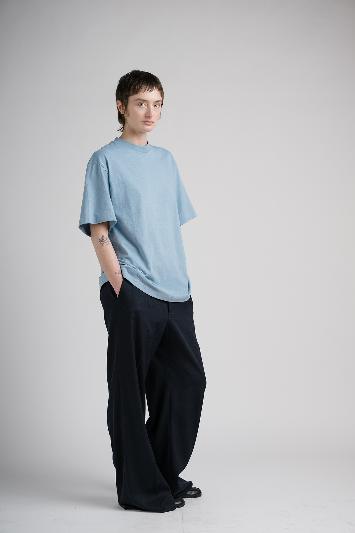 Yuji T-shirt S/S Sax