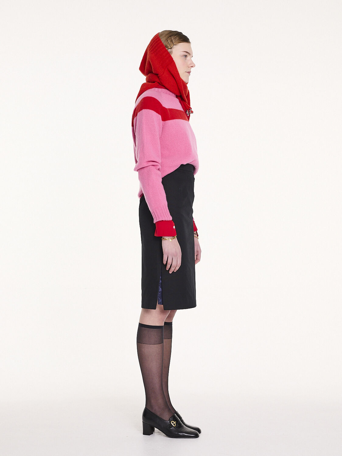 Ossie sweater pink/red