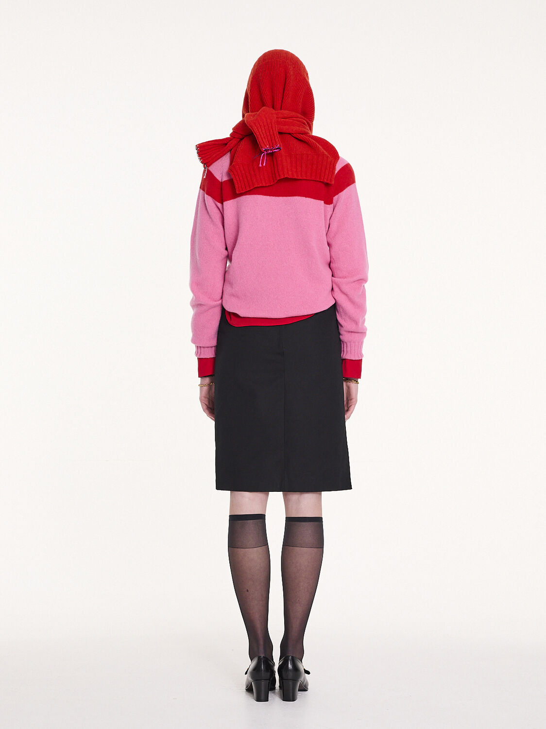 Ossie sweater pink/red