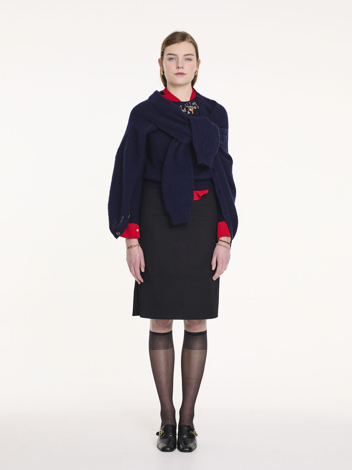 Beaton Cardigan Navy