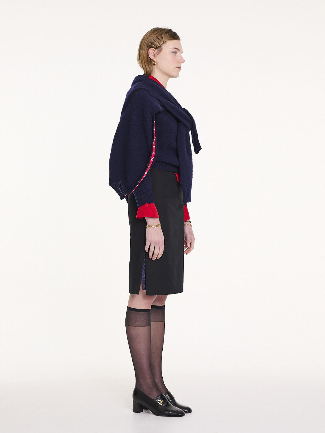 Beaton Cardigan Navy