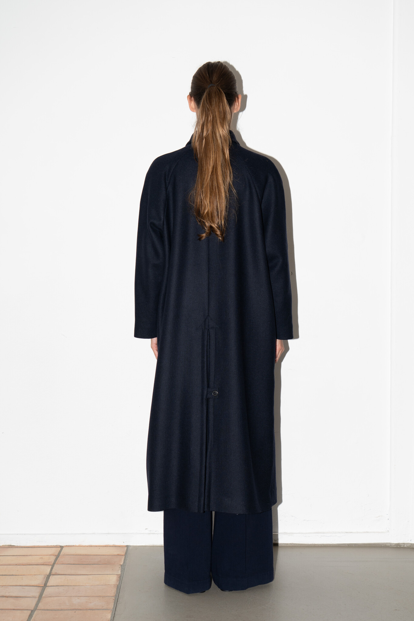 Gaia Coat Dark Navy