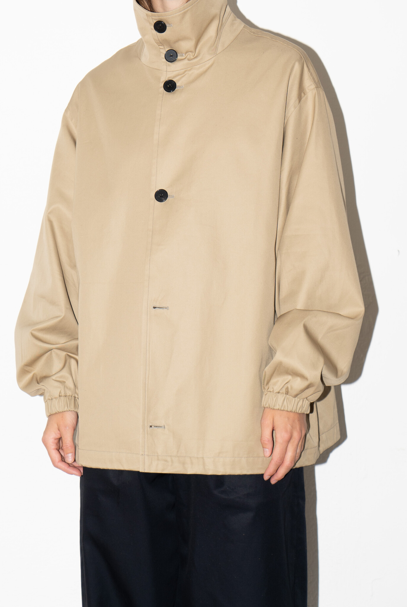 Cotton gabardine jacket