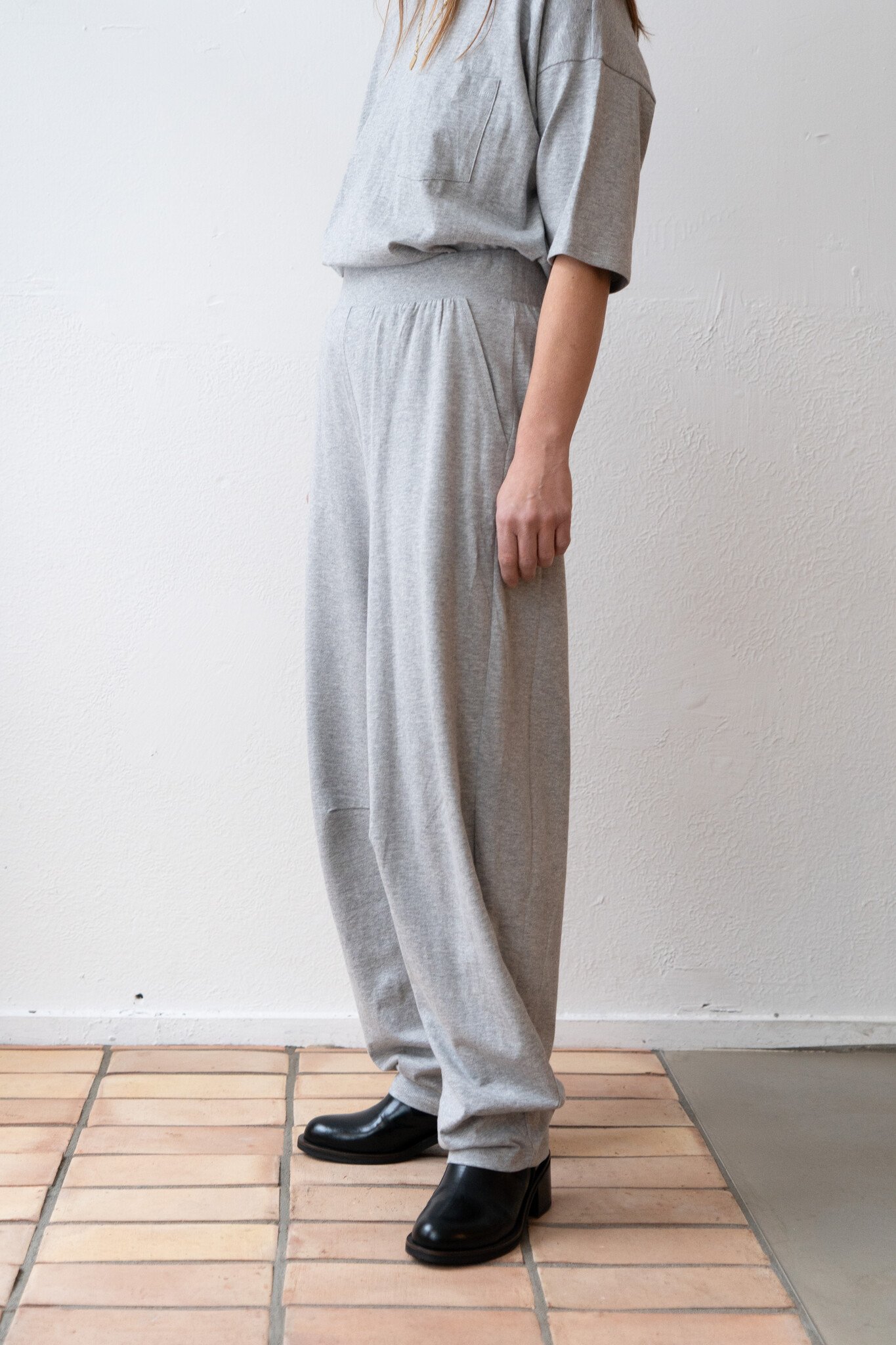 The Arc Lounge Pant Heahter Grey