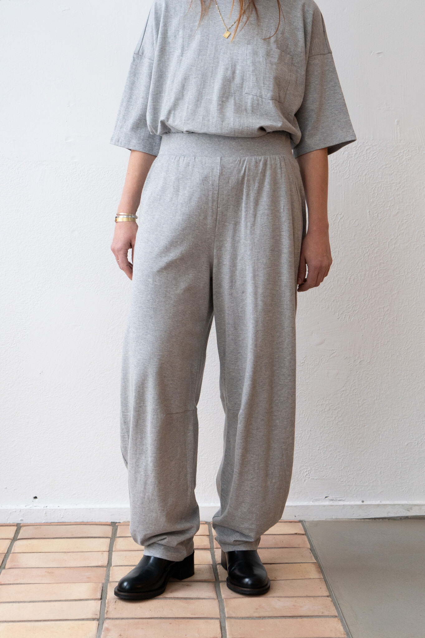 The Arc Lounge Pant Heahter Grey