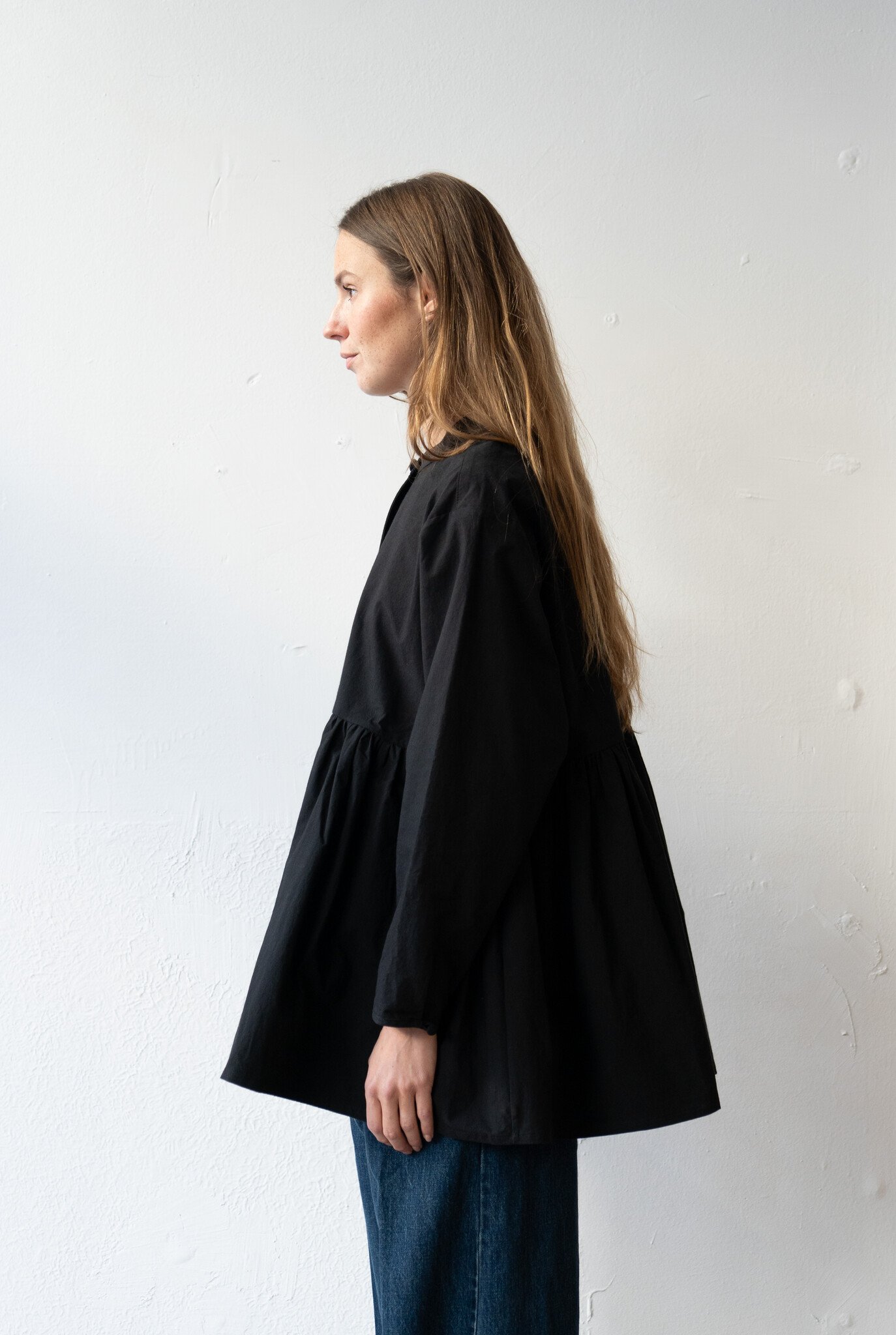 Penny Top Japanse Cotton Black