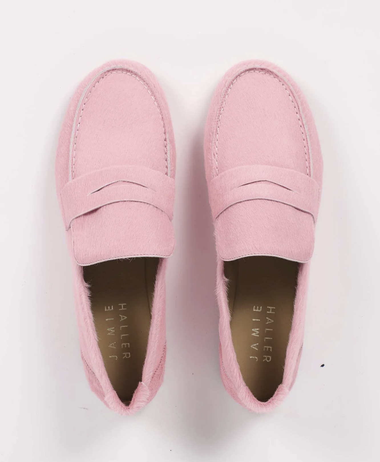 Penny Loafer Ponyhair Pink
