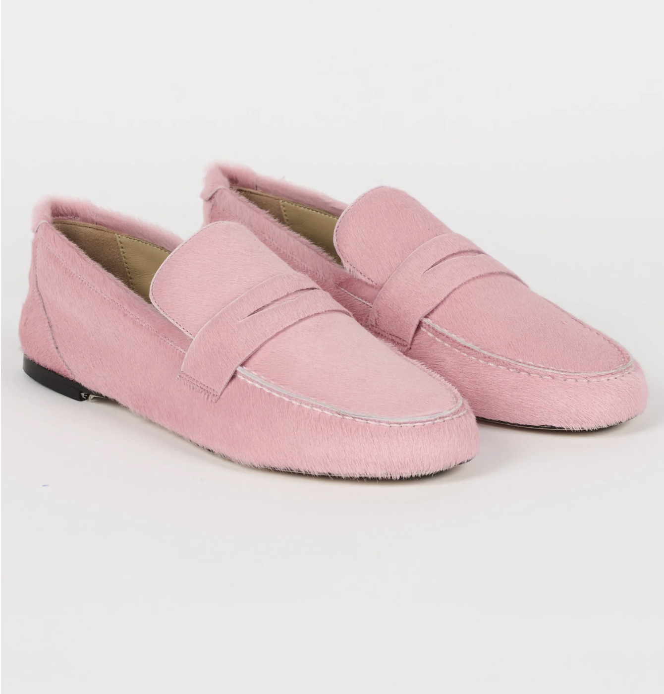 Penny Loafer Ponyhair Pink