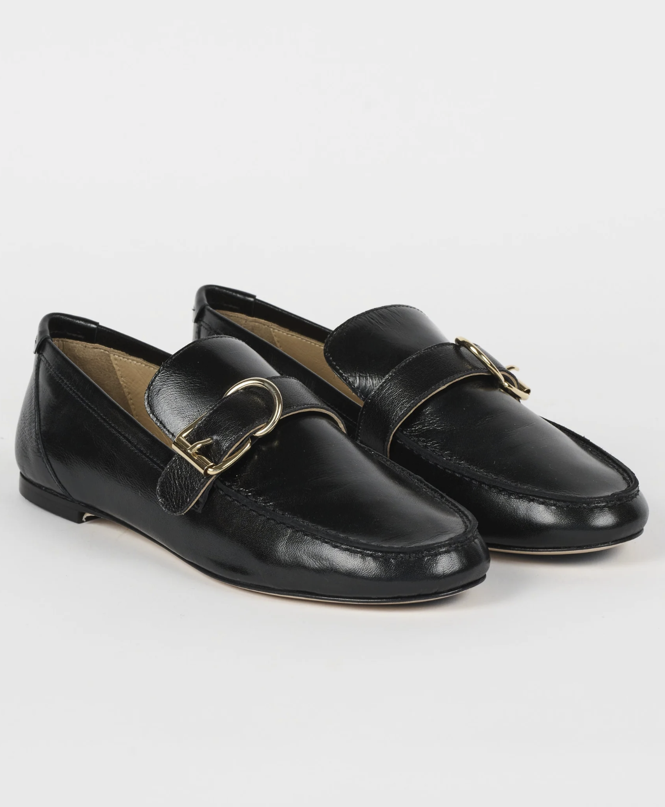 The Buckle Loafer Black