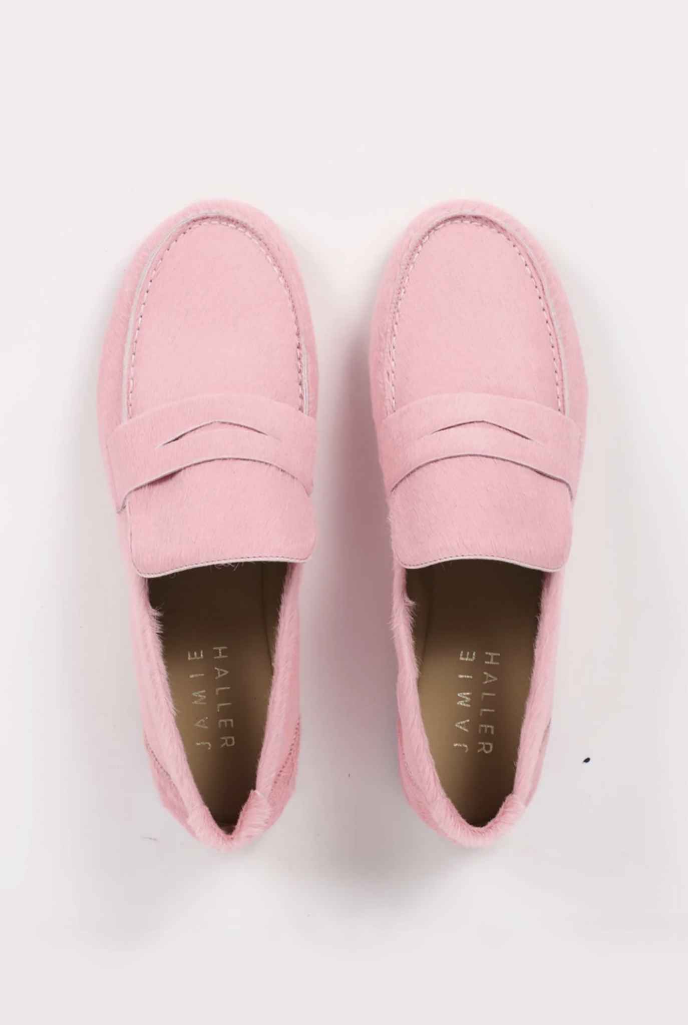 Penny Loafer Ponyhair Pink