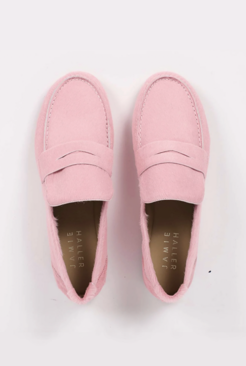 Penny Loafer Ponyhair Pink