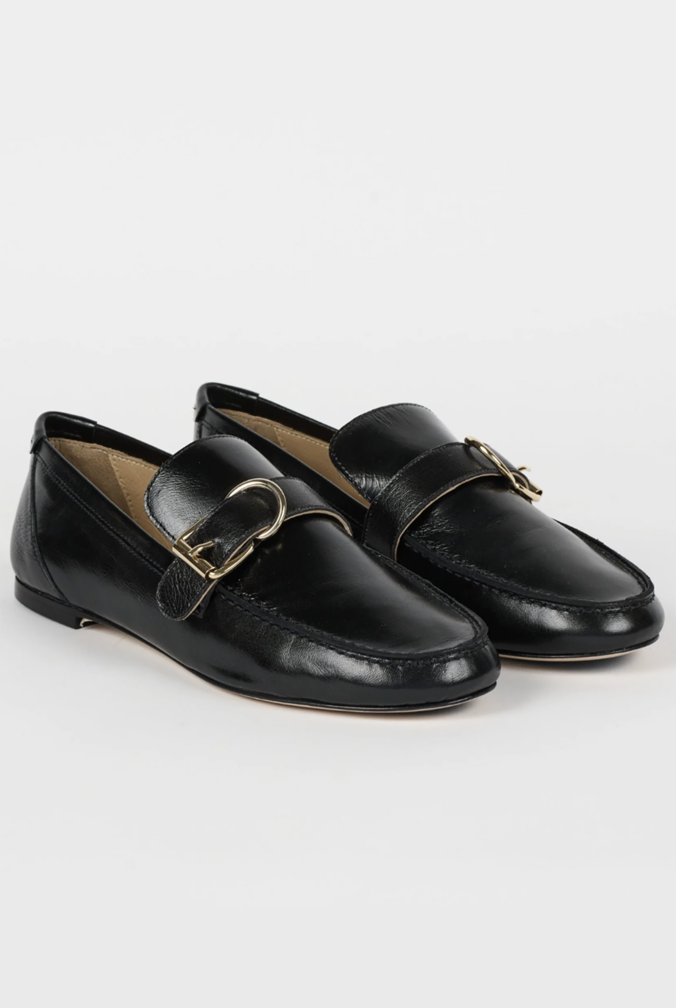 The Buckle Loafer Black
