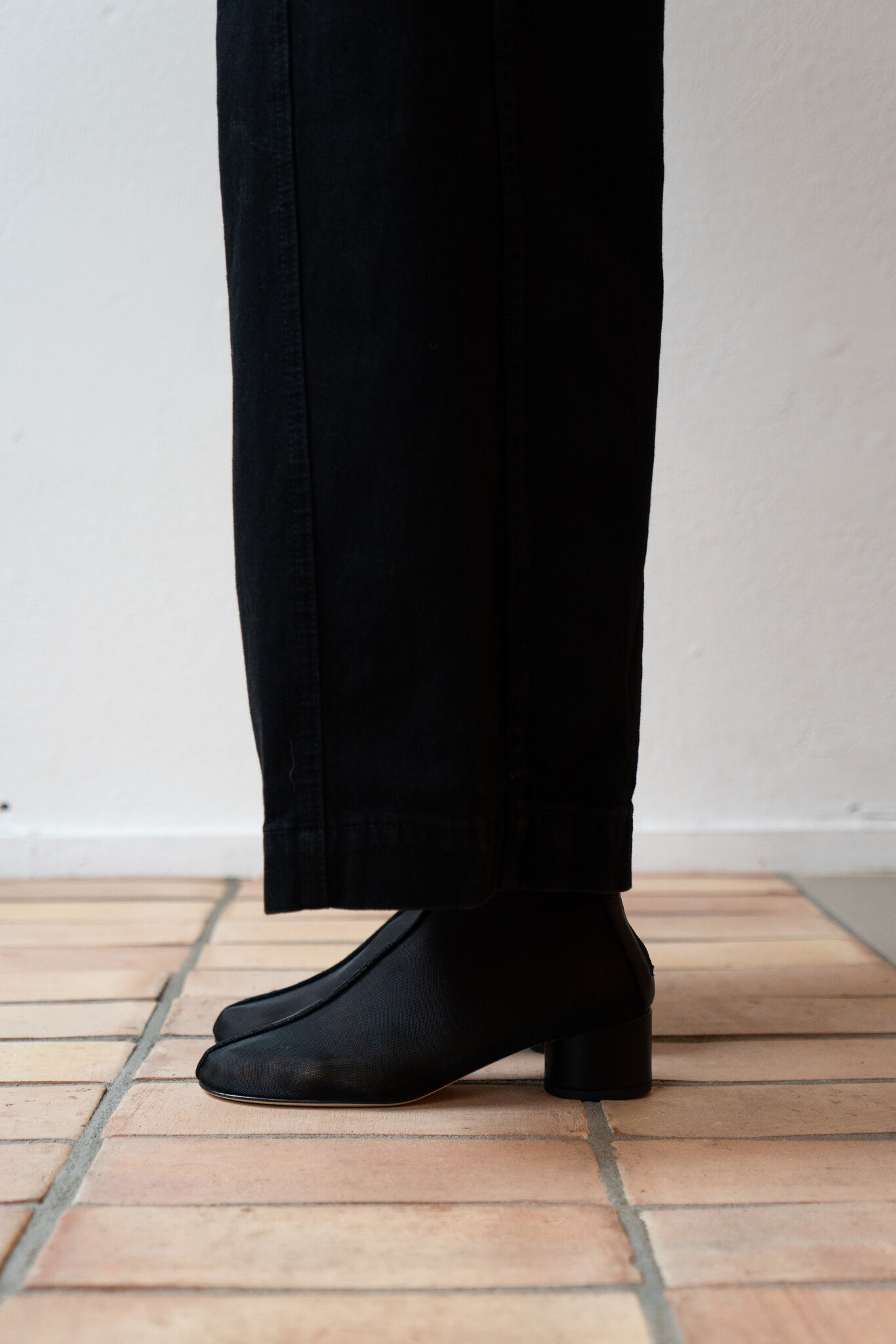 Harlie Boot Mesh Mesh Black