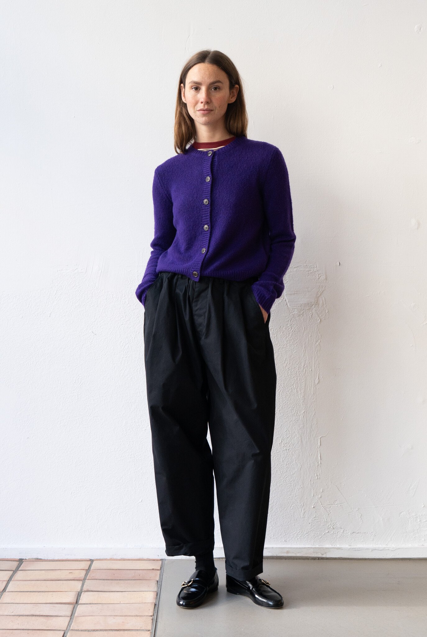 Felicia Cardigan Orchid