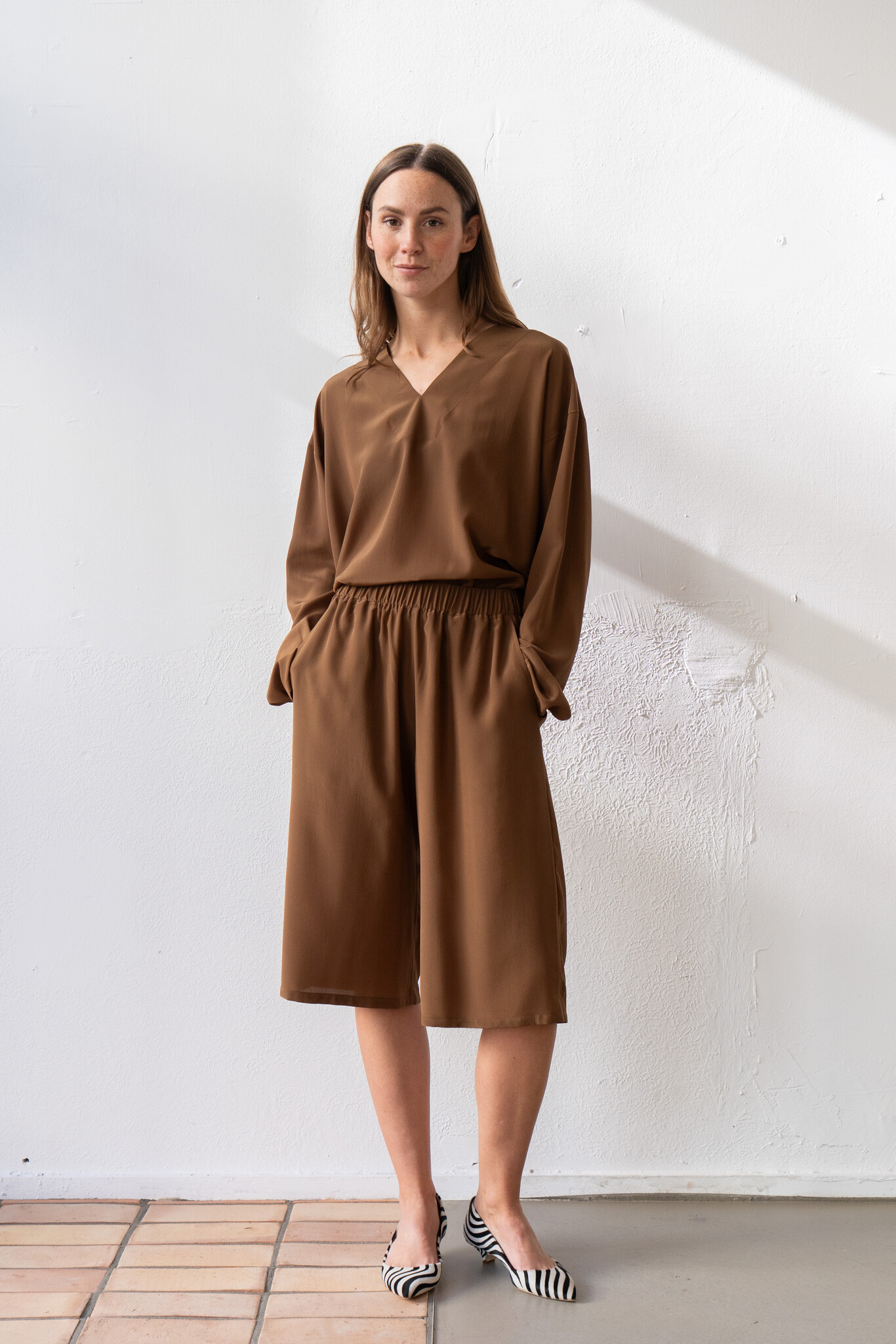 Flexy XL Brown Silk