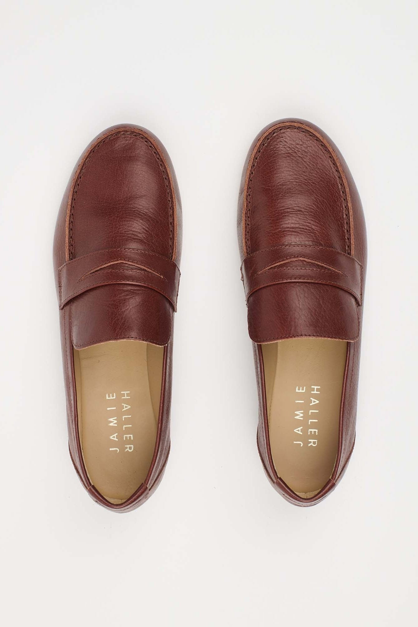 Penny Loafer Bright Burgundy