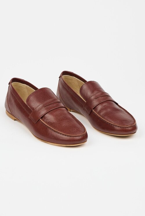 Penny Loafer Bright Burgundy