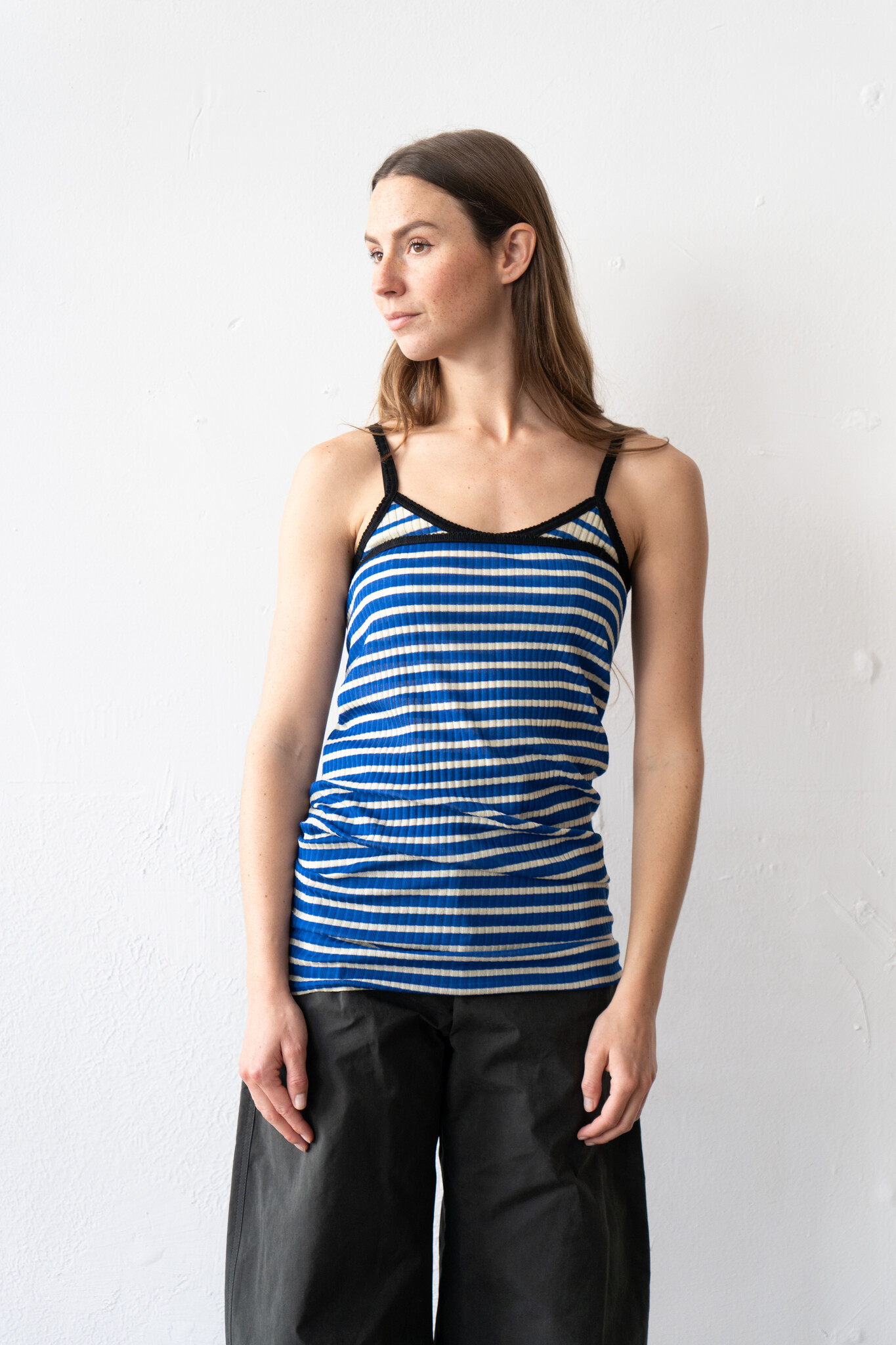 Julie Tube Skirt Blue Ecru