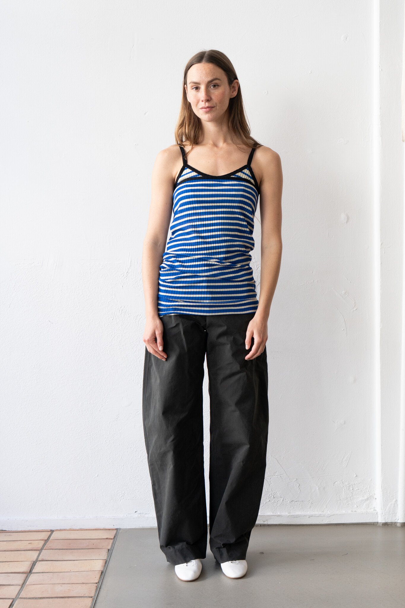 Julie Tube Skirt Blue Ecru