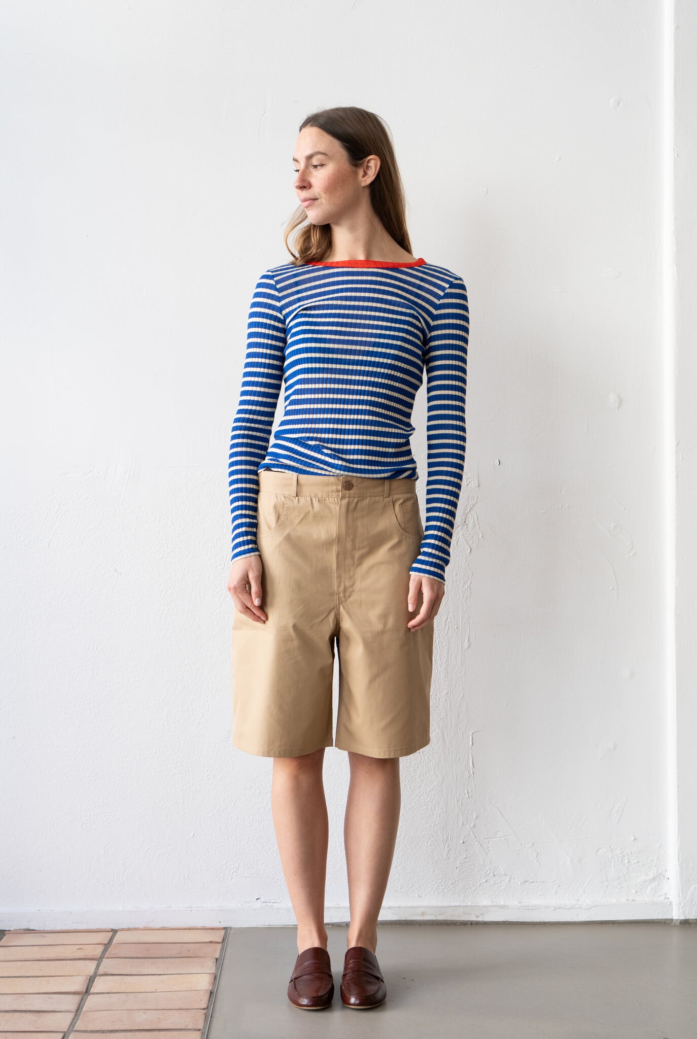 Eight Short Kaki Cotton