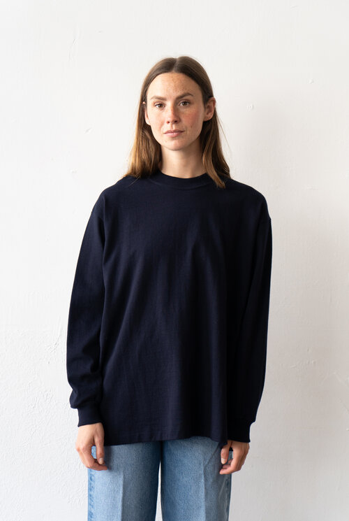 Tube L/S T-shirt Navy
