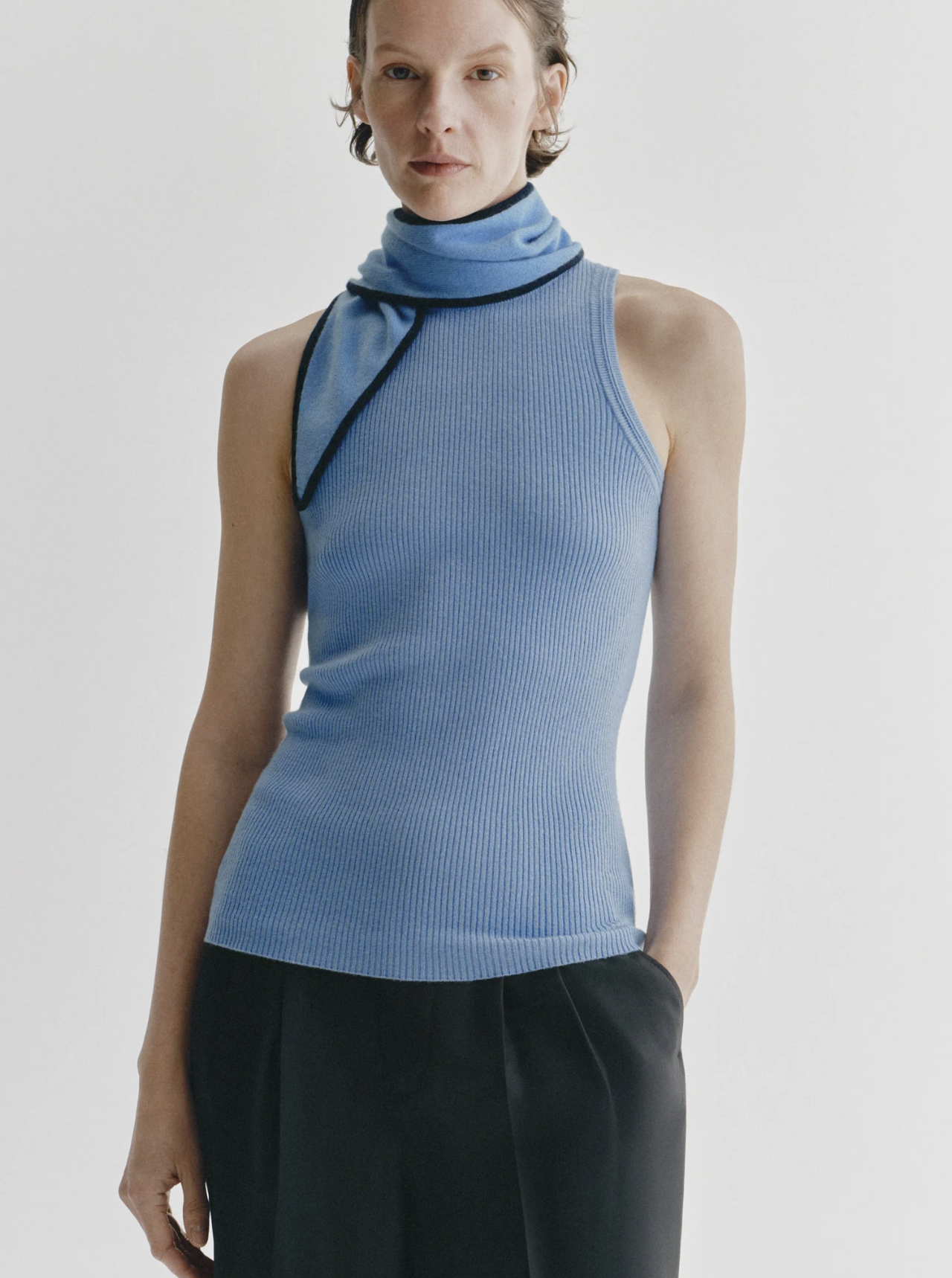 Chelsea Scarf Azure/Navy