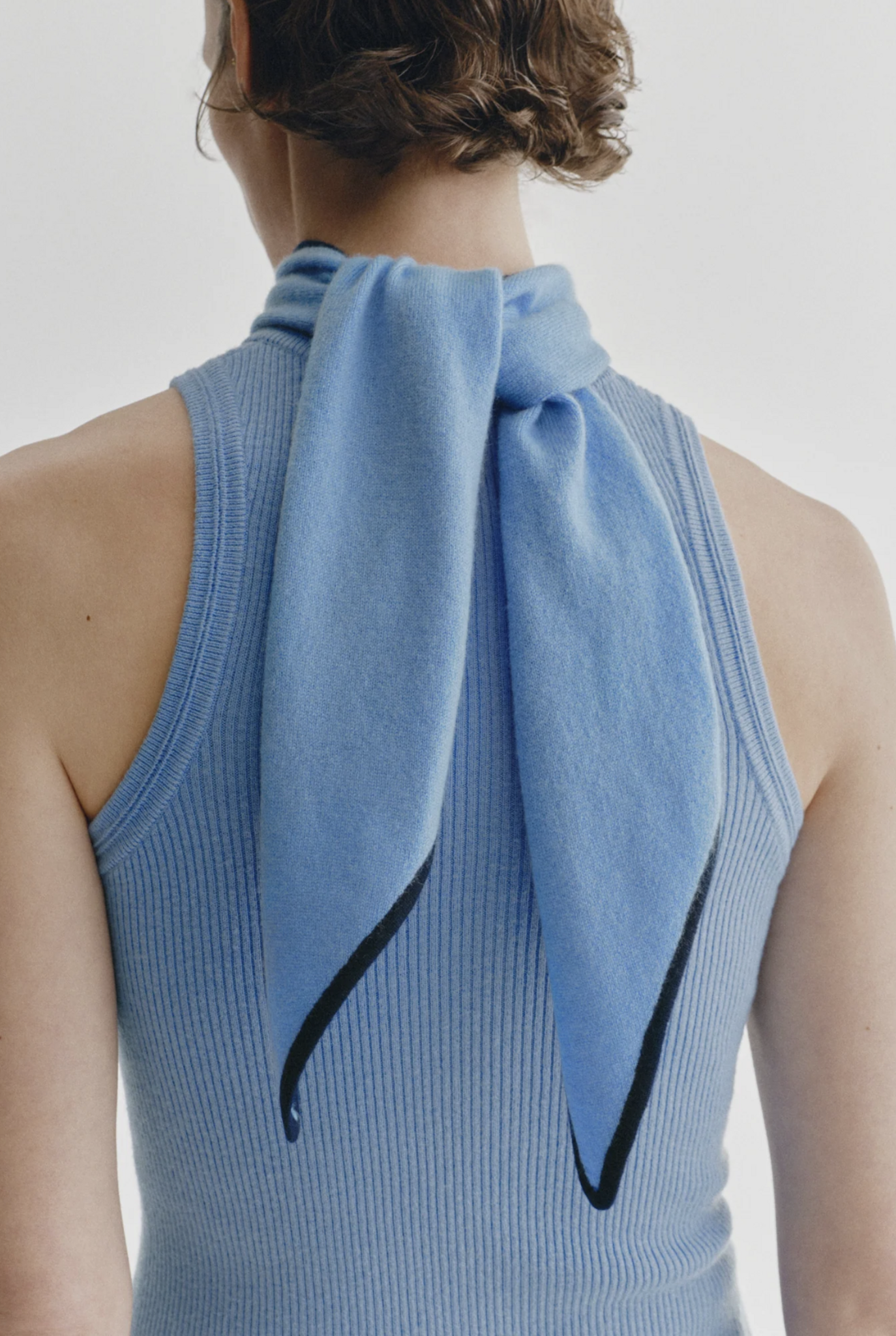 Chelsea Scarf Azure/Navy